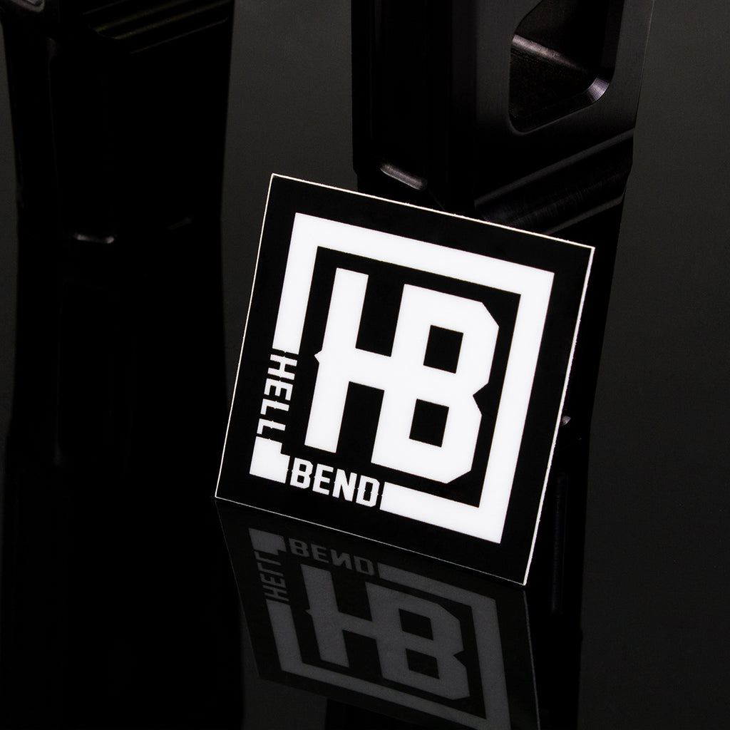 Hellbend Logo Design Sticker Set-Apparel, Goods, & Gear-HellBend Custom Cycles