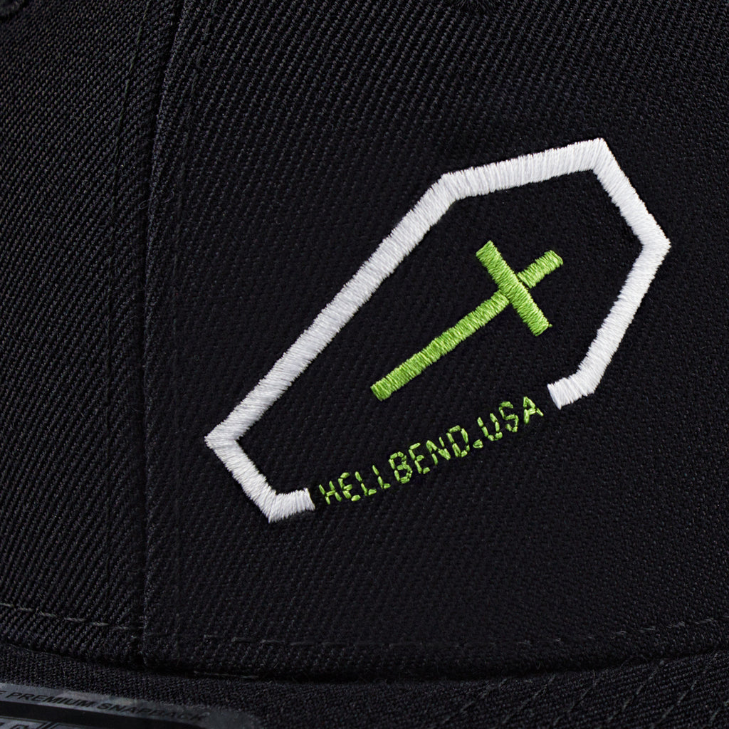 Hellbend Premium Snapback - 2WheelFiend-Apparel, Goods, & Gear-HellBend Custom Cycles