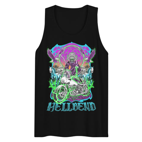 Hellbend Reaper's Dreams Tank-Apparel, Goods, & Gear-HellBend Custom Cycles